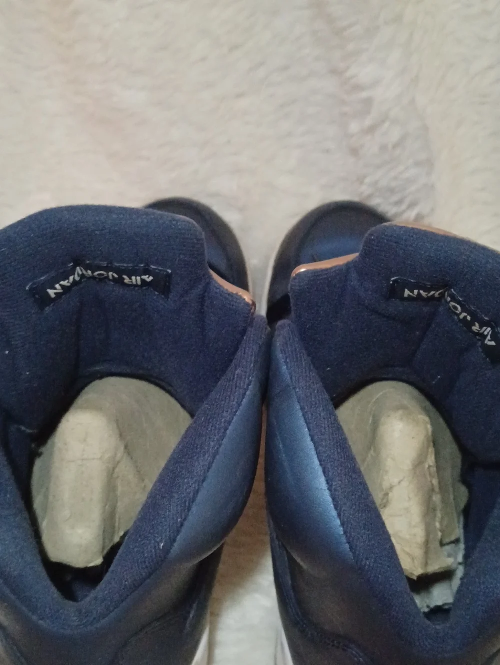 Jordan navy bronze